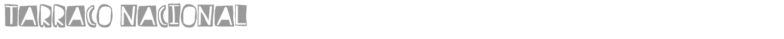 Tarraco Nacional font preview